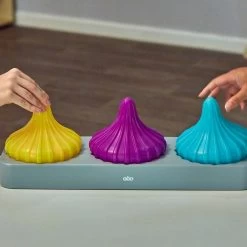 Light Up Twist & Turn Tops - Set Of 3 -Children School Supplies S943103 1