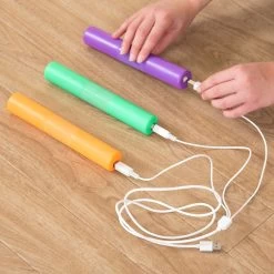 Light Up Glow Cylinders Set Of 12 -Children School Supplies S943105 1