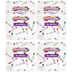 Colorations® Oil Pastels - 20 Colors, 6 Packs