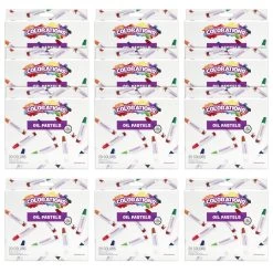 Colorations® Oil Pastels - 20 Colors, 12 Packs