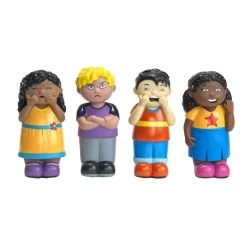 Soft Family Emotion Figures - Set Of 4