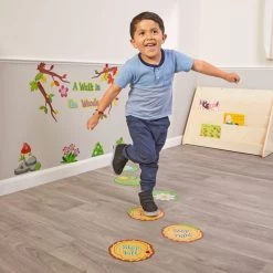 EZ Stick™ A Walk In The Woods Sensory Path - SEL For Children - Social Emotional Learning - 147 Pieces -Children School Supplies S952426 3