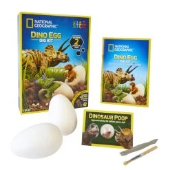 National Geographic Dino Egg Dig Science Education Kit