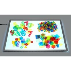 Excellerations® Light Table Math Bin - 296 Pieces -Children School Supplies S956941 2