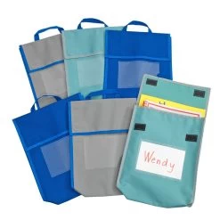 Really Good Stuff® Medium Book Pouch - Cool And Calm - 6 Pack
