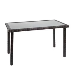 Outdoor Smooth Top Wicker Table - 21" (Preschool Height)