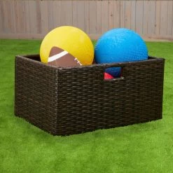 Excellerations® Indoor/Outdoor Wicker Basket - Large -Children School Supplies S969070 2