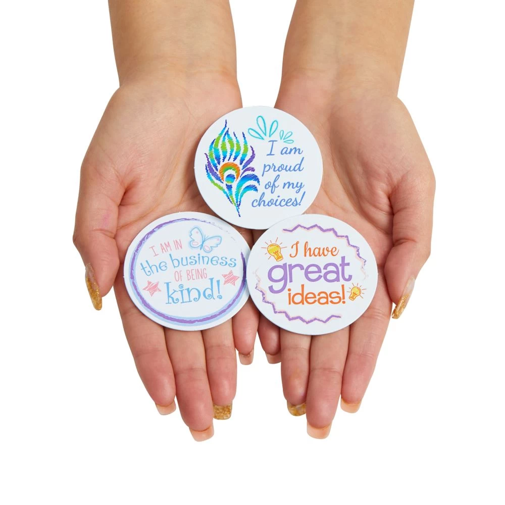 Really Good Stuff® Confidence Chips - 100 Empowering, Motivational, Positive Affirmations - Encourage Positive Feelings- Social-Emotional Learning - SEL For The Home And Classroom 4 Really Good Stuff® Confidence Chips - 100 Empowering, Motivational, Positive Affirmations - Encourage Positive Feelings- Social-Emotional Learning - SEL For The Home And Classroom - Image 4