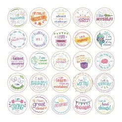 Really Good Stuff® Confidence Chips - 100 Empowering, Motivational, Positive Affirmations - Encourage Positive Feelings- Social-Emotional Learning - SEL For The Home And Classroom 11 Really Good Stuff® Confidence Chips - 100 Empowering, Motivational, Positive Affirmations - Encourage Positive Feelings- Social-Emotional Learning - SEL For The Home And Classroom -Children School Supplies S971396 3