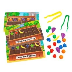 Excellerations® Tweezer Tasks - Fruity Patterns 7 Excellerations® Tweezer Tasks - Fruity Patterns -Children School Supplies S974605 1