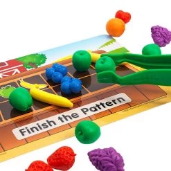 Excellerations® Tweezer Tasks - Fruity Patterns 9 Excellerations® Tweezer Tasks - Fruity Patterns -Children School Supplies S974605 3