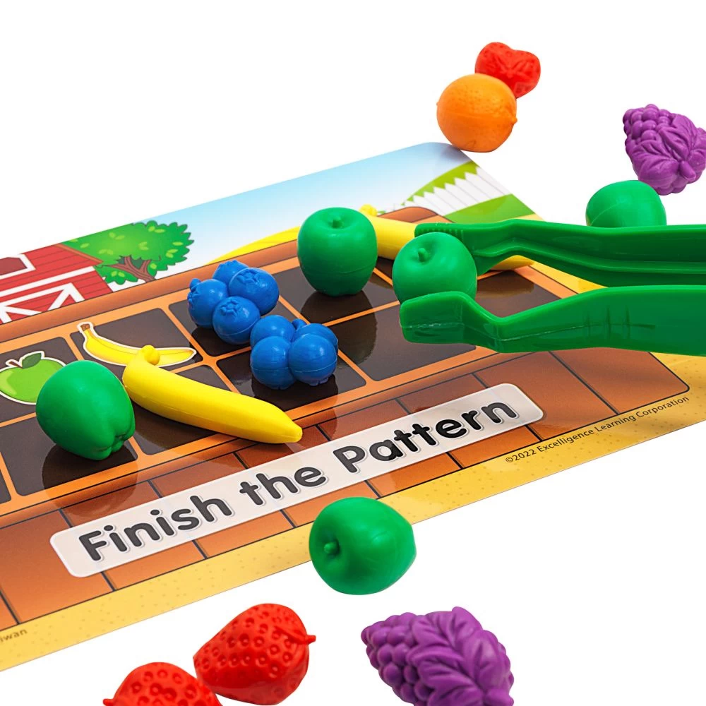 Excellerations® Tweezer Tasks - Fruity Patterns 5 Excellerations® Tweezer Tasks - Fruity Patterns - Image 5