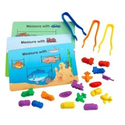 Excellerations® Tweezer Tasks - Transportation Measurement 7 Excellerations® Tweezer Tasks - Transportation Measurement -Children School Supplies S974610 1