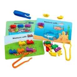Excellerations® Tweezer Tasks - Transportation Measurement 9 Excellerations® Tweezer Tasks - Transportation Measurement -Children School Supplies S974610 3