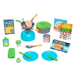 Melissa & Doug Let's Explore Outdoor Cooking Play Set -Children School Supplies S975966 4