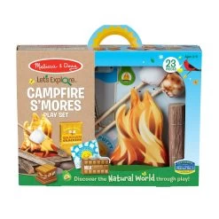 Melissa & Doug Let's Explore Campfire S'mores Play Set -Children School Supplies S976114 1