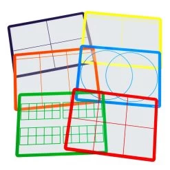 Excellerations® Light Table Mats & Bucket With Bits -Children School Supplies S979298 2
