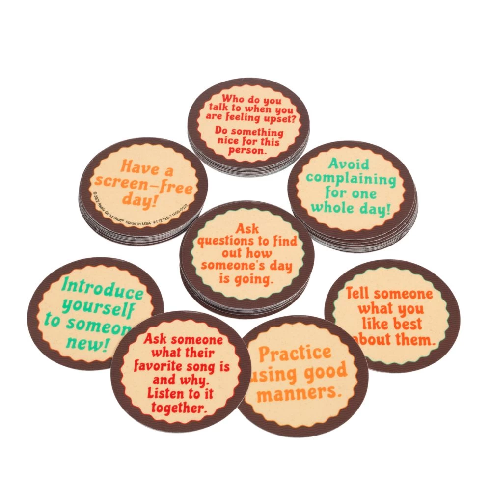 Really Good Stuff® Social Interaction Chips - Set Of 40 1 Really Good Stuff® Social Interaction Chips - Set Of 40