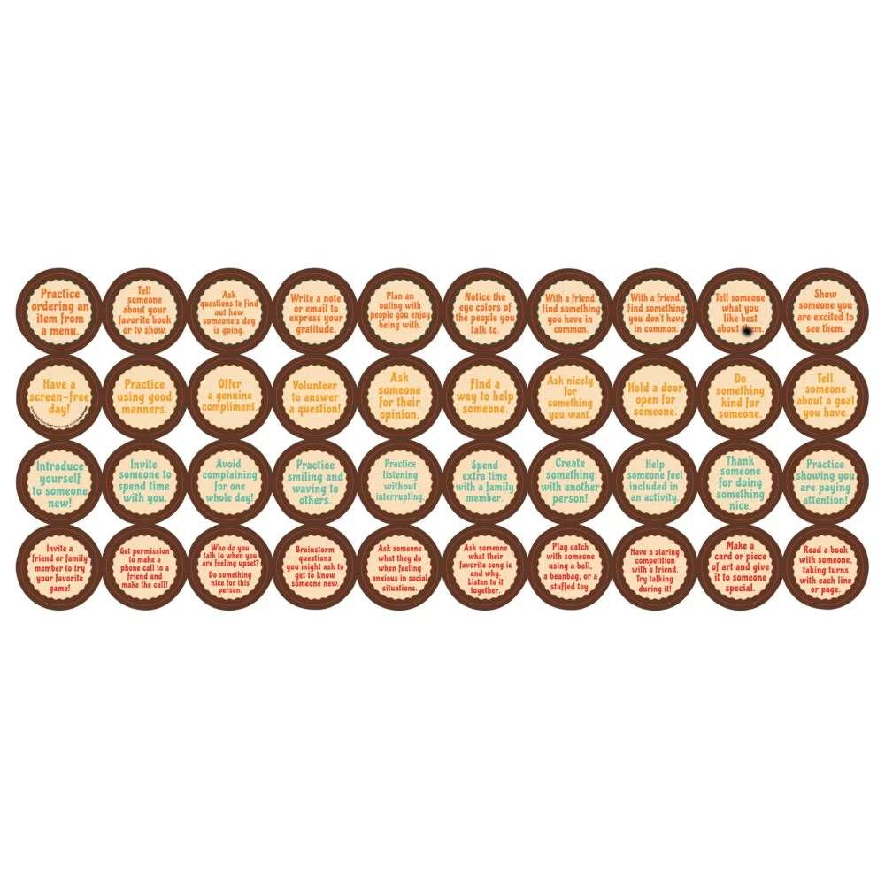 Really Good Stuff® Social Interaction Chips - Set Of 40 5 Really Good Stuff® Social Interaction Chips - Set Of 40 - Image 5