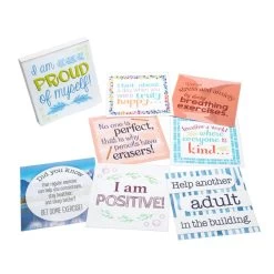 Really Good Stuff® Social-Emotional Inspirational, Motivating & Self Care Messages Pad