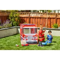 Melissa & Doug Fire Truck Play Tent -Children School Supplies S980542 3