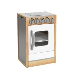 Excellerations® Sustainably Harvested Rubberwood Modern Stove