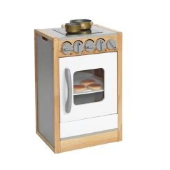 Excellerations® Sustainably Harvested Rubberwood Modern Stove -Children School Supplies S981340 3