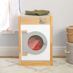 Excellerations® Sustainably Harvested Rubberwood Modern Washer -Children School Supplies S981405 3