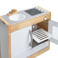 Excellerations® Sustainably Harvested Rubberwood Modern Combo Kitchen 11 Excellerations® Sustainably Harvested Rubberwood Modern Combo Kitchen -Children School Supplies S981452 2