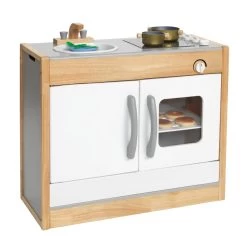 Excellerations® Sustainably Harvested Rubberwood Modern Combo Kitchen 12 Excellerations® Sustainably Harvested Rubberwood Modern Combo Kitchen -Children School Supplies S981452 3