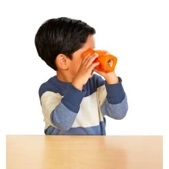 Excellerations® Sustainably Harvested Rubberwood Kaleidoscope - Orange 6 Excellerations® Sustainably Harvested Rubberwood Kaleidoscope - Orange -Children School Supplies S981716 1