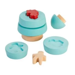 Excellerations® Sustainably Harvested Rubberwood Stacking Tree -Children School Supplies S981721 2