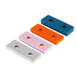 Excellerations® EarlySTEM™ Sustainably Harvested Rubberwood Tide Stacker -Children School Supplies S981897 1