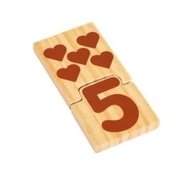 Excellerations® Number Puzzle Blocks - Natural -Children School Supplies S982222 4