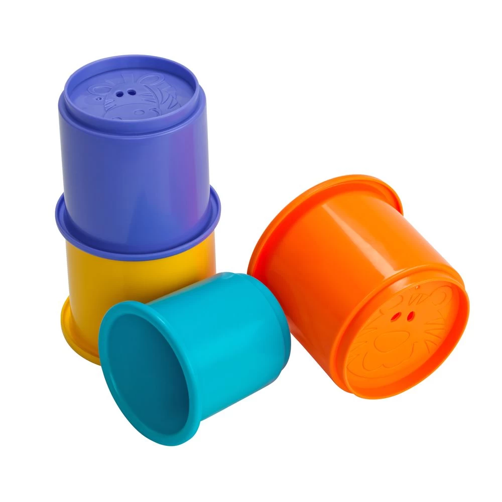 Playgo Rainbow Stacking Cups 3 Playgo Rainbow Stacking Cups - Image 3