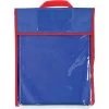 Large Clearview Book Pouch Blue - Single