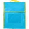 Medium Book Pouches Blue Neon - Single