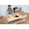 Investigative Play Table & 4 Clear Tubs