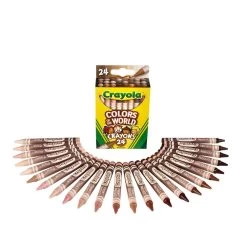 Crayola World Of Colors Crayons - 12 Packs, Each 24 Colors