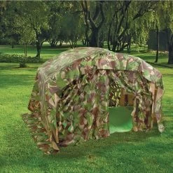 Indoor/Outdoor Folding Den Plus Camouflage Den Kit