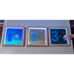 Light Up Hand Held Mirrors - Set Of 3 -Children School Supplies S985129 3