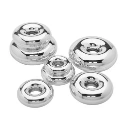 Marvelous Metallic Mirrored Stacking Donuts - 16 Pack -Children School Supplies S985367 1