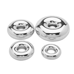 Marvelous Metallic Mirrored Stacking Donuts - 16 Pack -Children School Supplies S985367 2