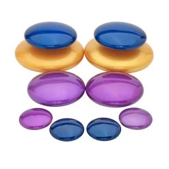 Marvelous Metallics™ Colored Pebbles - 10 Pack