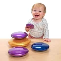 Marvelous Metallics™ Colored Pebbles - 10 Pack -Children School Supplies S985374 1