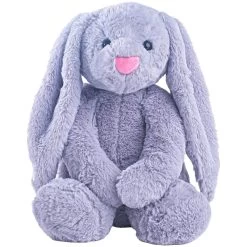 Weighted Plush Gray Bunny - 4lbs