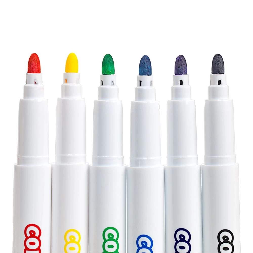 Colorations® Fabric Markers, Primary & Tropical Colors, Total Of 144 Markers 2 Colorations® Fabric Markers, Primary & Tropical Colors, Total Of 144 Markers - Image 2