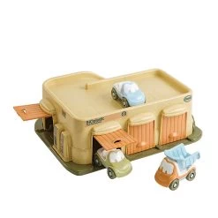 Dantoy Bioplastic Garage With 3 Cars