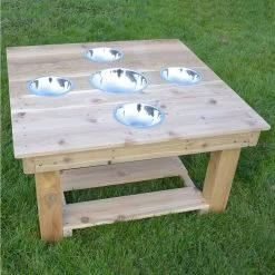 Natural Outdoor Activity Table