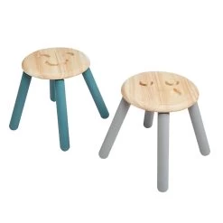 Excellerations® Sustainably Harvested Rubber Wood Yin And Yang Table Set -Children School Supplies S994242 3